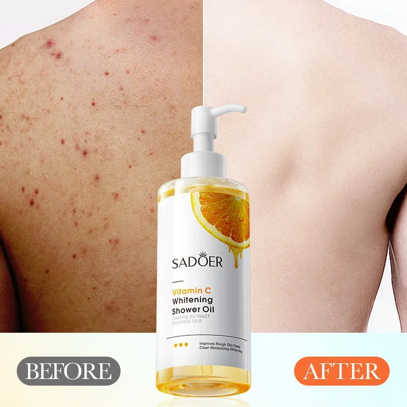 Vitamin C Brightening Body Wash & Shower Oil 250ml