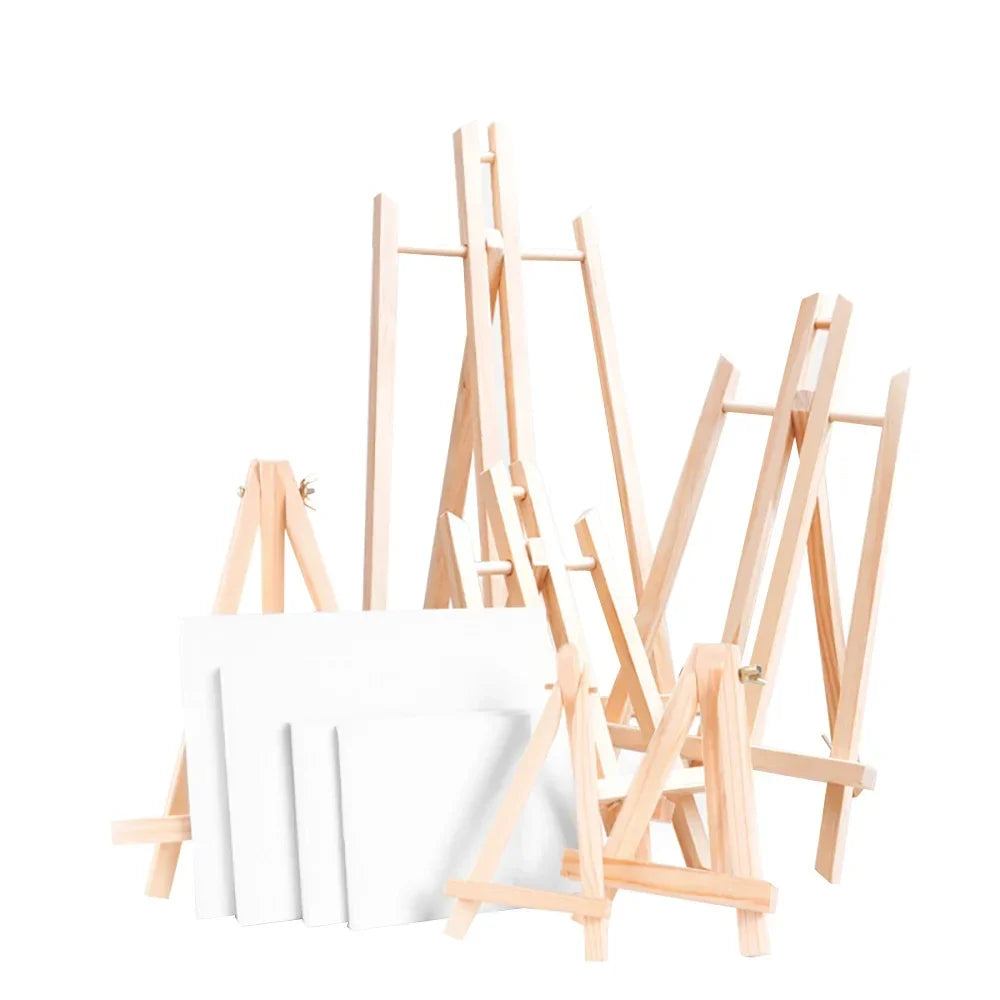 Wooden Foldable Desktop Easel | Adjustable 20–50cm Stand