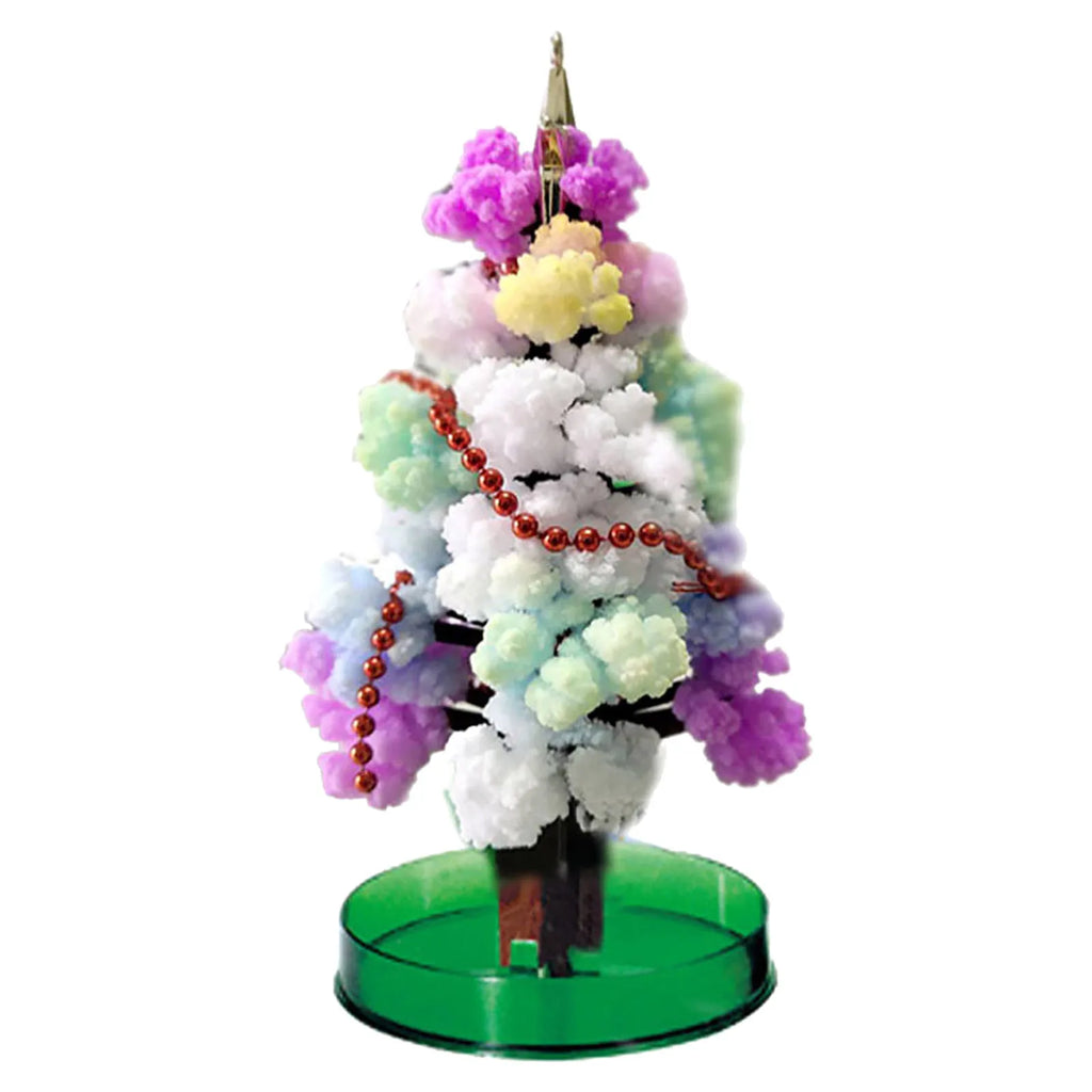 Magic Growing Crystal Christmas Tree Science Kit | Holiday Toy