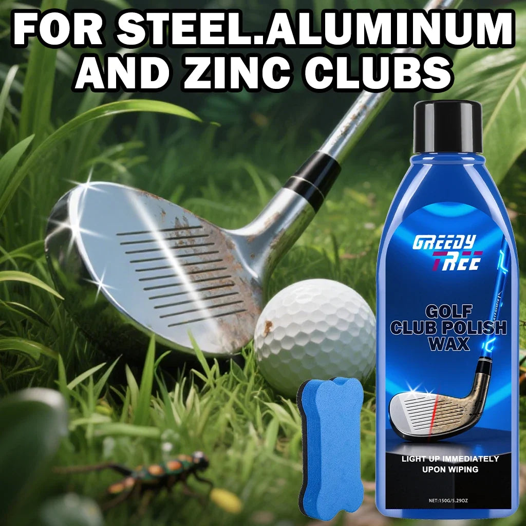 Golf Club Polishing Wax – Scratch & Oxidation Remover | Mirror Shine