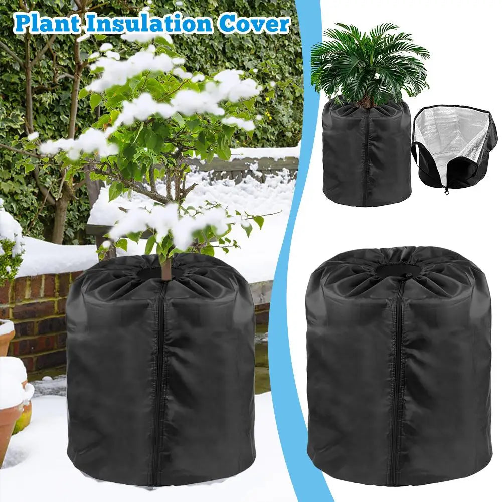 Reusable Winter Plant Frost Cover | Breathable Oxford Pot Jacket