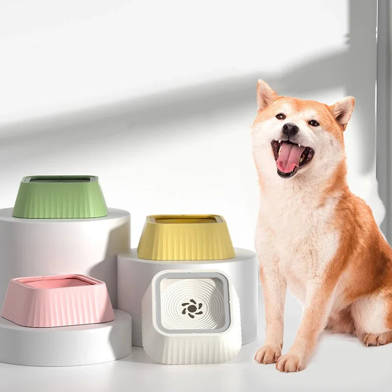 Spill-Proof Pet Water Bowl | Non-Slip Floating Bowl for Dogs & Cats