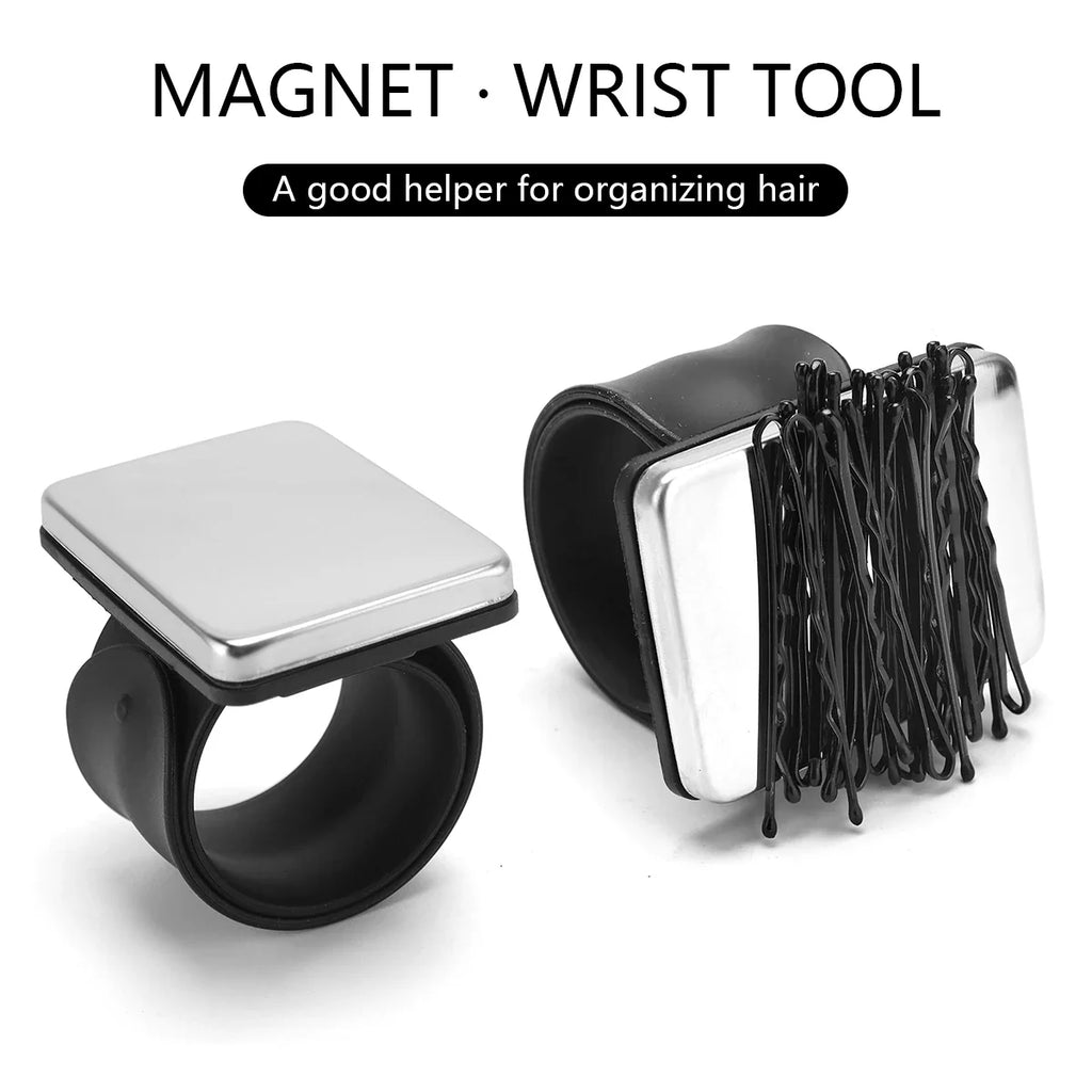 Silicone Magnetic Wristband for Hair Clips | Salon Styling Tool
