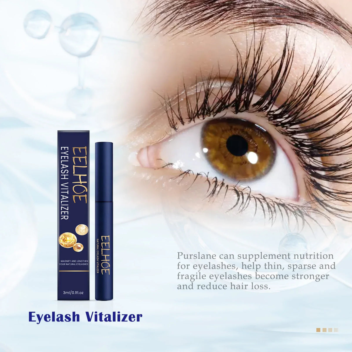 EELHOE Eyelash Growth Serum – Longer & Thicker Lashes 3ml