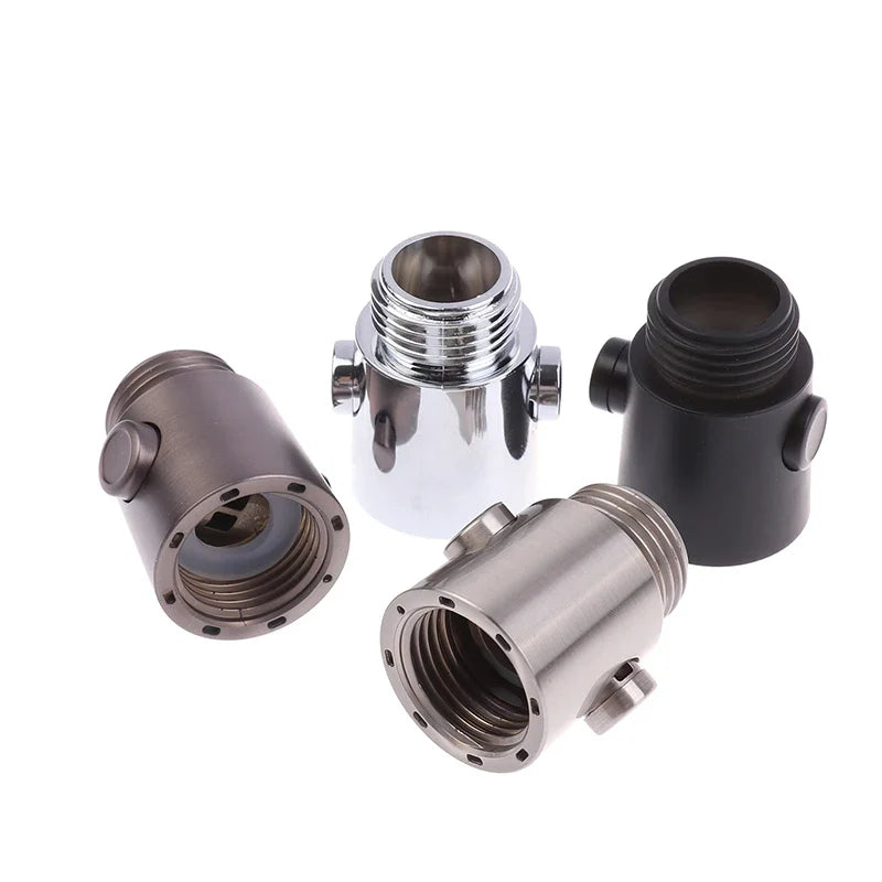 ABS Shower Head Stop Valve – One-Button Water Flow Controller
