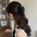 Rose Flower Petal Claw Clip | Elegant Floral Shark Hair Clip