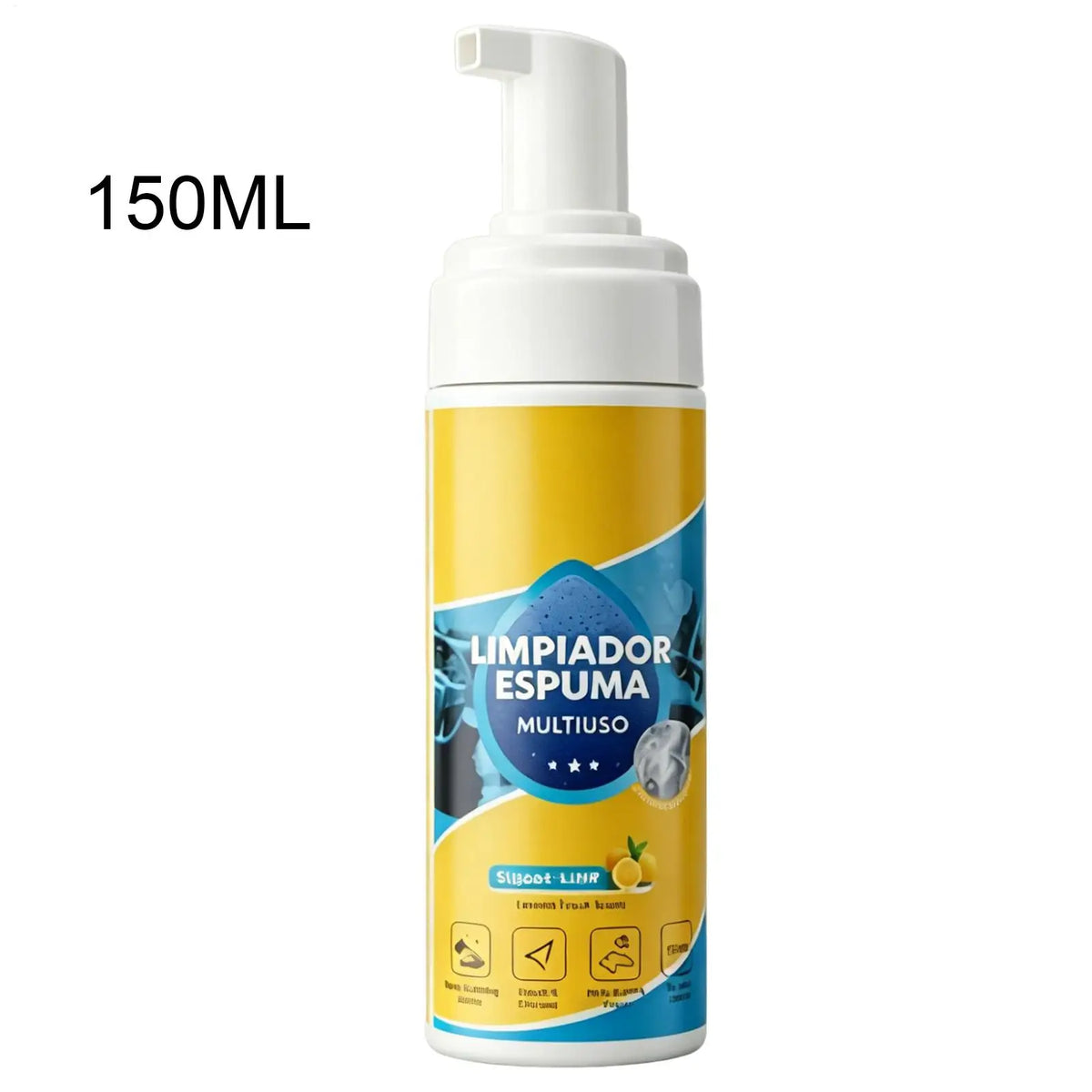 Lemon Multipurpose Foam Cleaner Spray 150ml – Car & Home