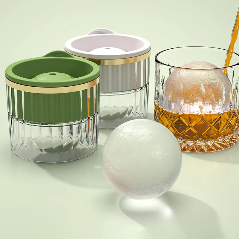 Large-capacity Spherical Ice Box Silicone Lattice Mold Food Grade