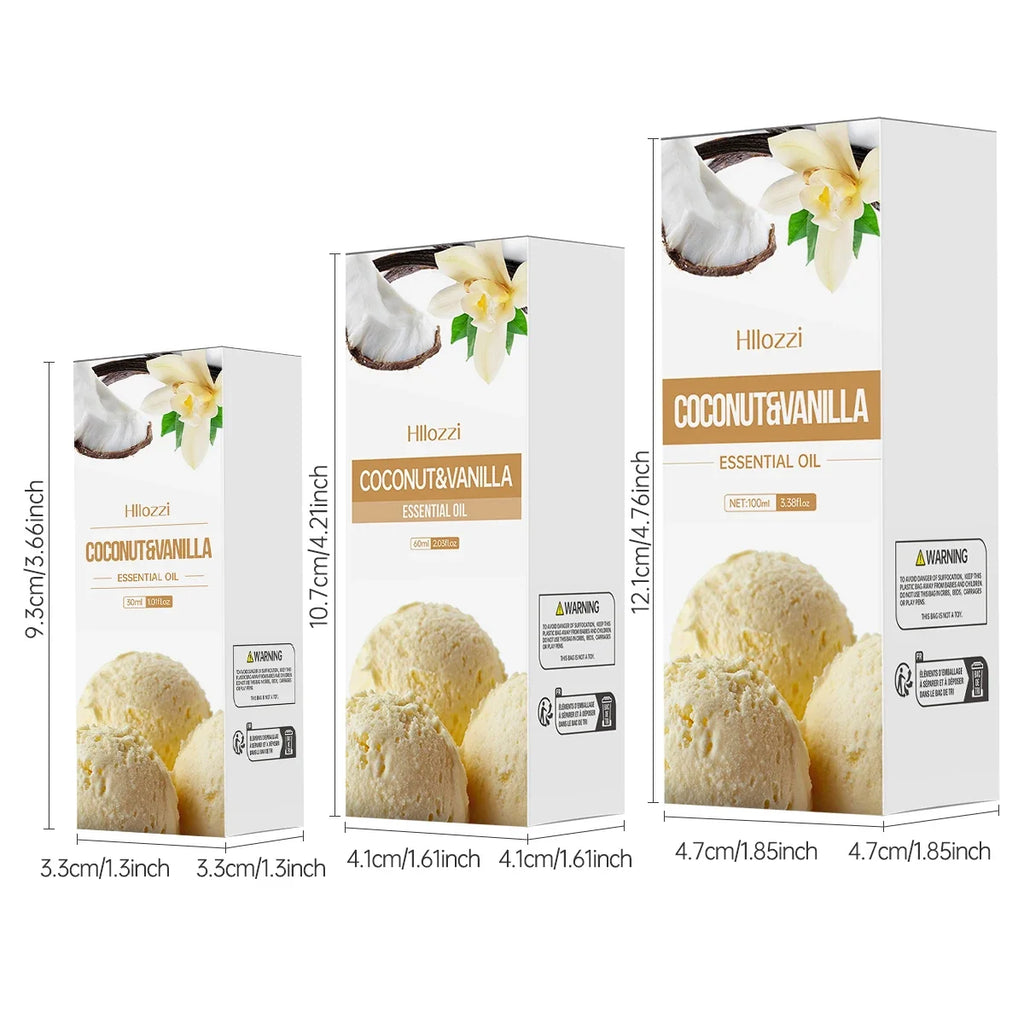 Coconut Vanilla Essential Oil – Aromatherapy, Skin & Hair Care
