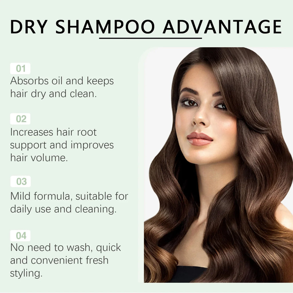 OUHOE Dry Shampoo 80g | Oil Control, Volume & Scalp Care
