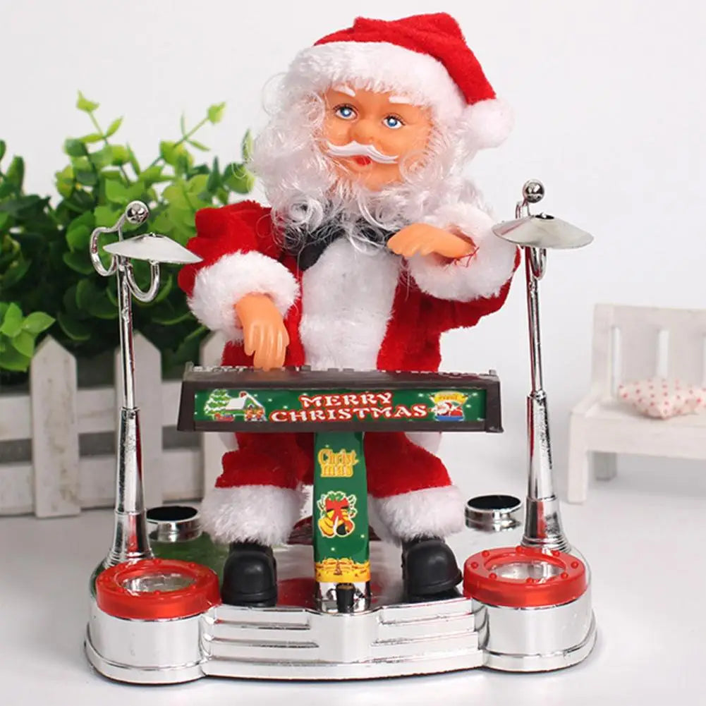 Electric Dancing Santa Claus Musical Christmas Toy Decoration