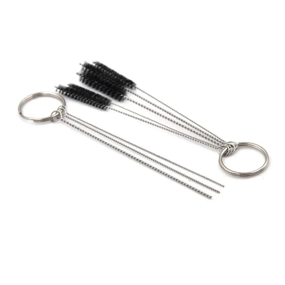 Airbrush Spray Gun Nozzle Cleaning Needle Brush Repair Tool Stainless