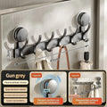 Aluminum Suction Cup Hook – No-Drill Wall Mount Hanger