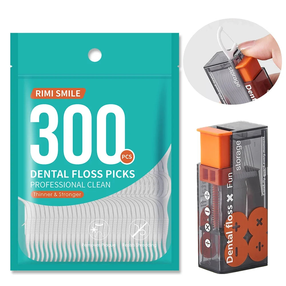 Automatic Dental Floss Dispenser Box | Travel-Ready Floss Picks