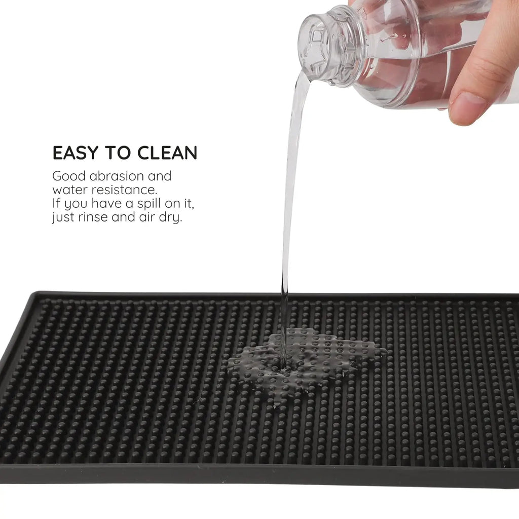 Silicone Non-Slip Barber Station Mat | Salon Tool Organizer