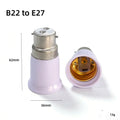 Lamp Holder Converter Compatible Socket Adapter E27 E14 Insulating
