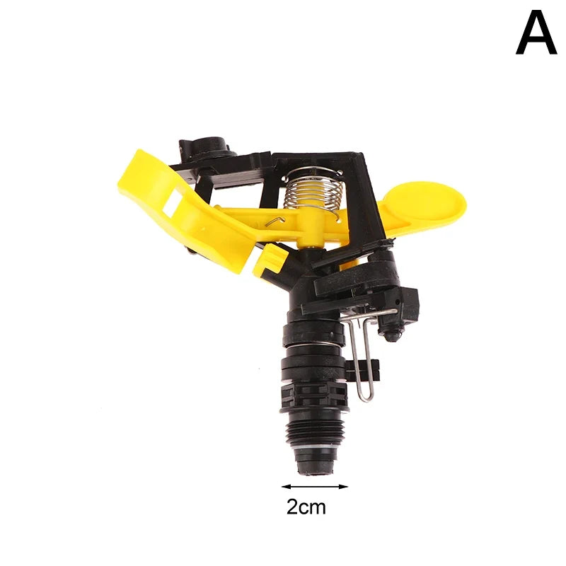 1 2 3 4 Male Thread 360 Degree Rotatable Plastic Sprinklers Rocker