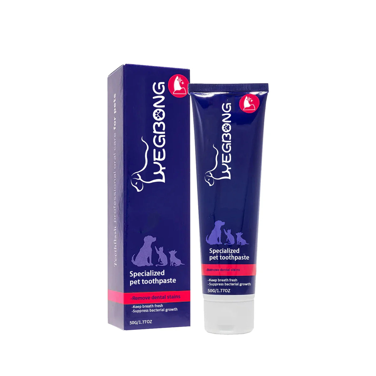 YEGBONG Pet Toothpaste – Dog & Cat Whitening Oral Care 50g