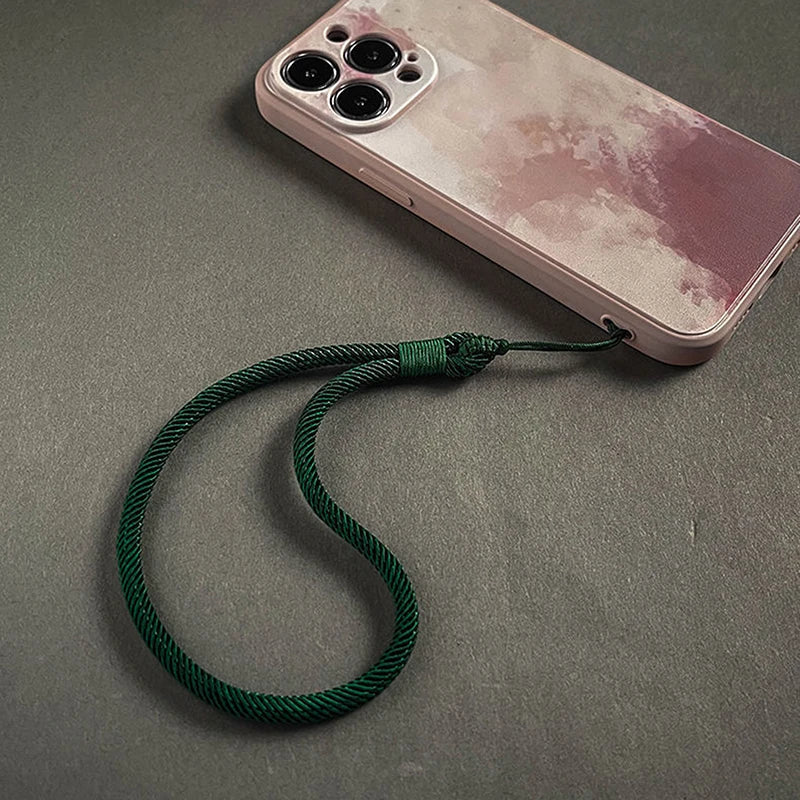 Hand-Woven Phone Wrist Lanyard – Anti-Loss Colorful Strap
