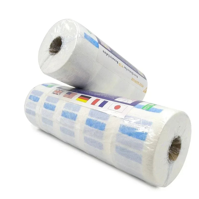 Disposable Barber Neck Strips 3 Rolls – Salon Hair Protector