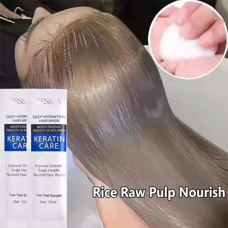 Keratin Hair Mask – Smooth, Moisturise & Control Frizz Fast