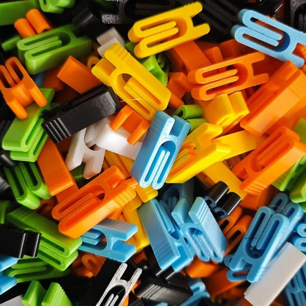10-Pack Plastic Bag Seal Clips – Assorted Colors, Leak-Proof