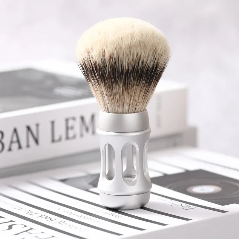 2026 Yaqi Bandstand Shaving Brush Men Silvertip Badger Hair Matte