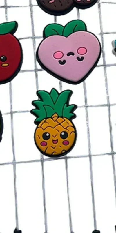 4 6 Lot Tennis Vibration Dampeners Cartoon Fruit Shape Racket Anti