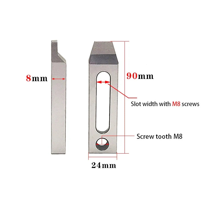 CNC Wire EDM Jig Holder Clamp Stainless Steel M6 M8 M10