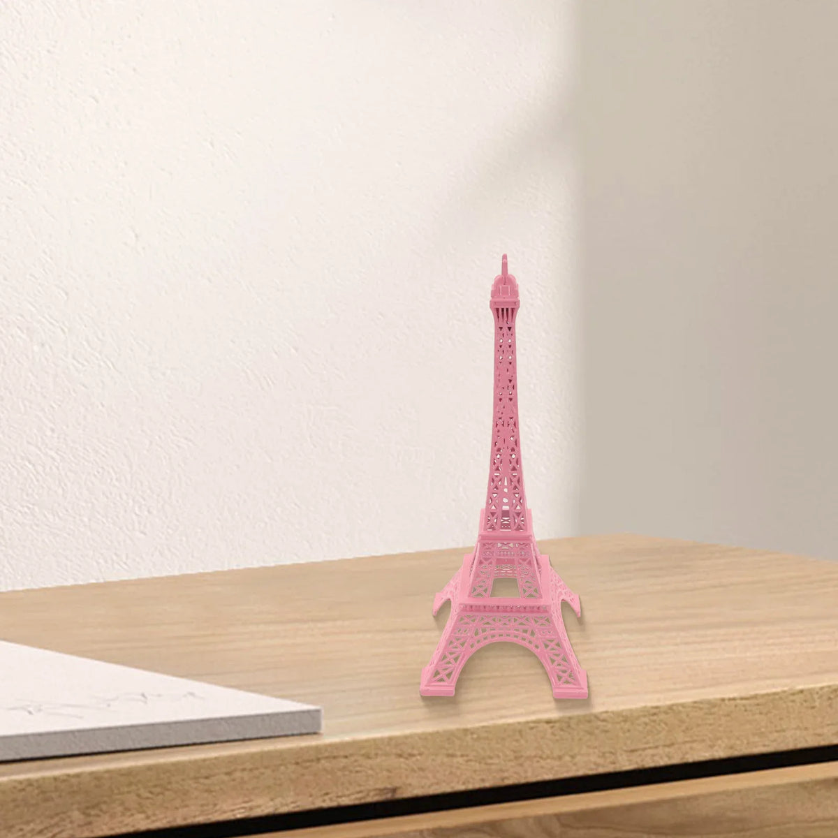 Pink Eiffel Tower Statue 18cm | Desk Ornament & Paris Souvenir