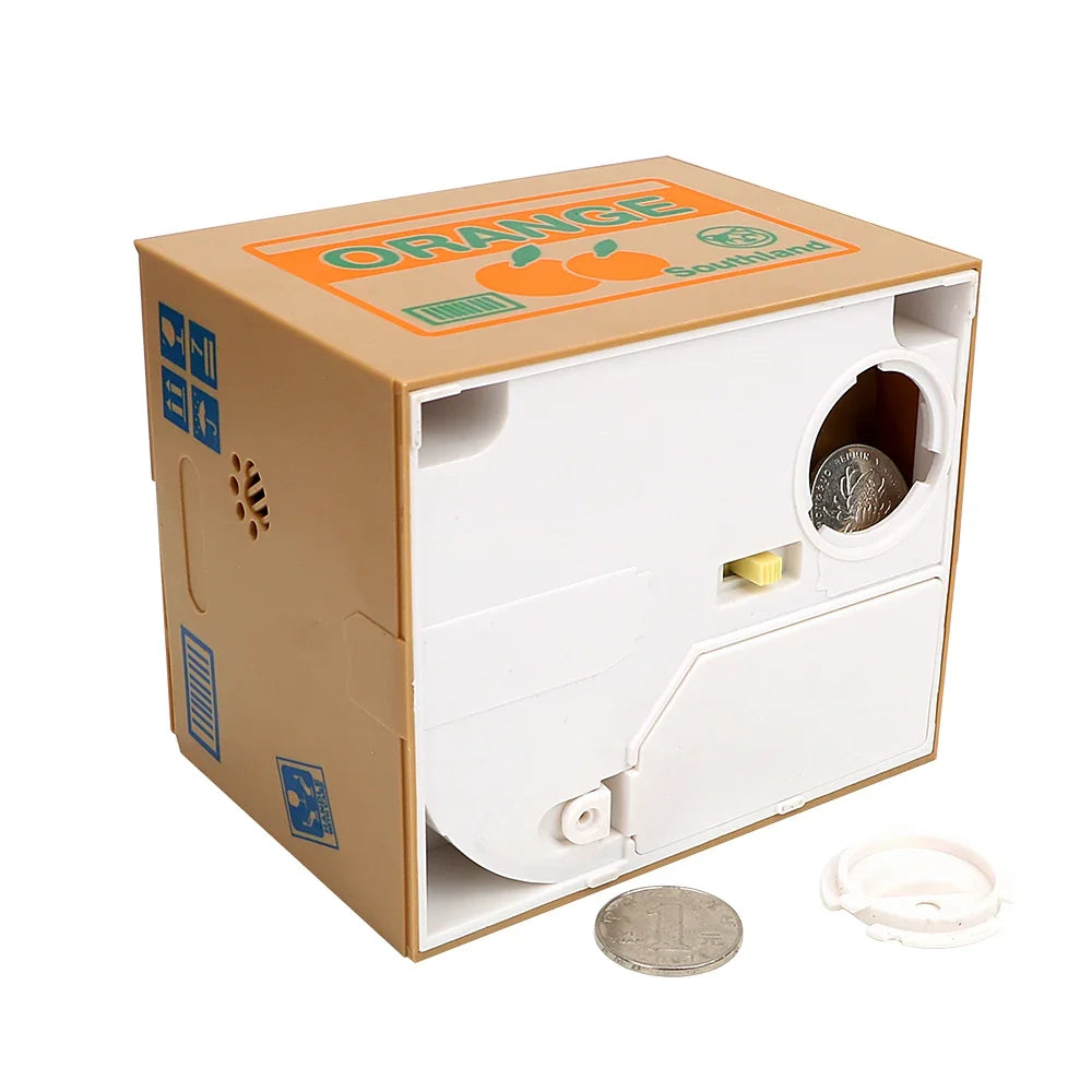 Automated Panda & Cat Coin Bank – Fun Piggy Bank for Kids