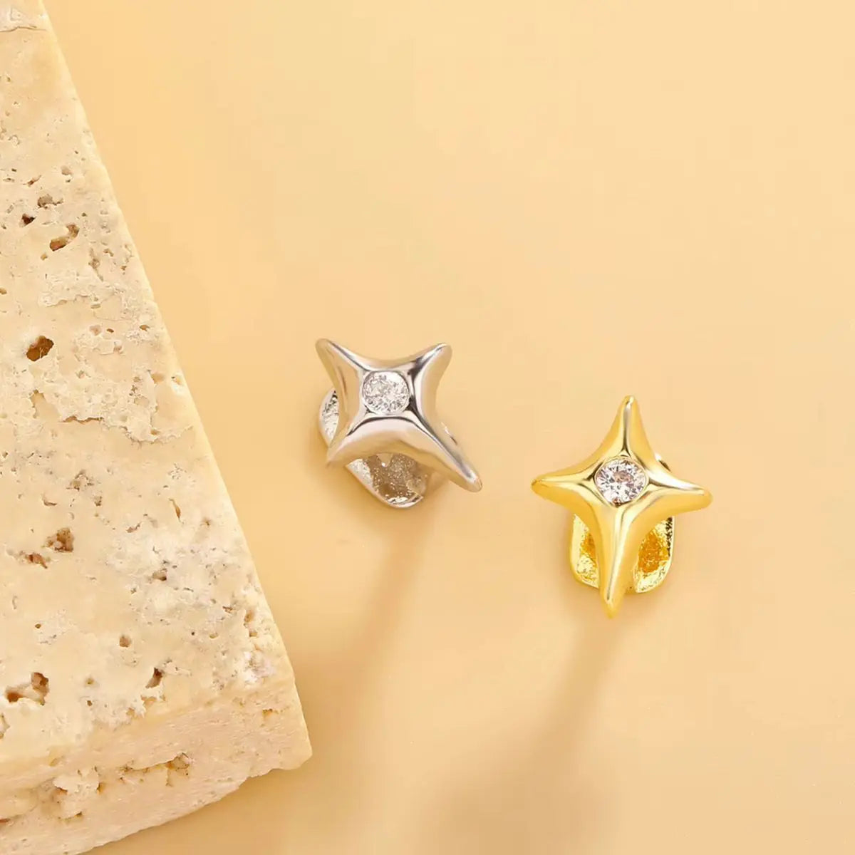 Single Tooth Grill Star Rhinestone Cap | Fashion Grillz Jewelry