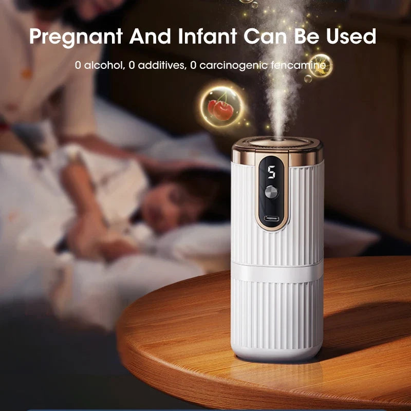Rechargeable Mini Essential Oil Diffuser | 5-Speed Aroma Mist