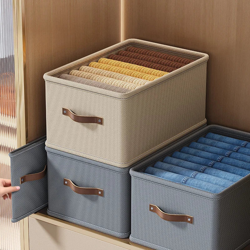 Clothes Organizer Trousers Jeans Storage Box Underwear Bra Socks