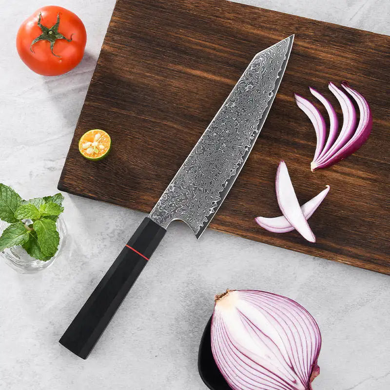8-Inch Damascus Chef's Knife – 67-Layer VG10 Steel & G10 Handle