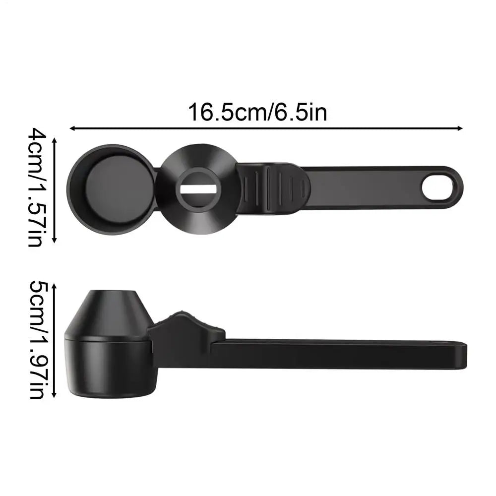 Adjustable Coffee Scoop with Funnel – Sliding Measuring Spoon