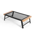 Folding Camping Grill Table – Portable Steel Campfire Grate