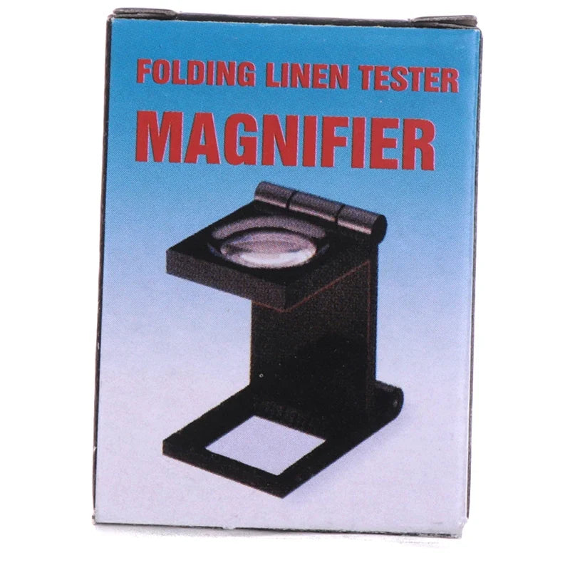 10X Folding Magnifier Loupe with Scale – 28mm Lens Tool