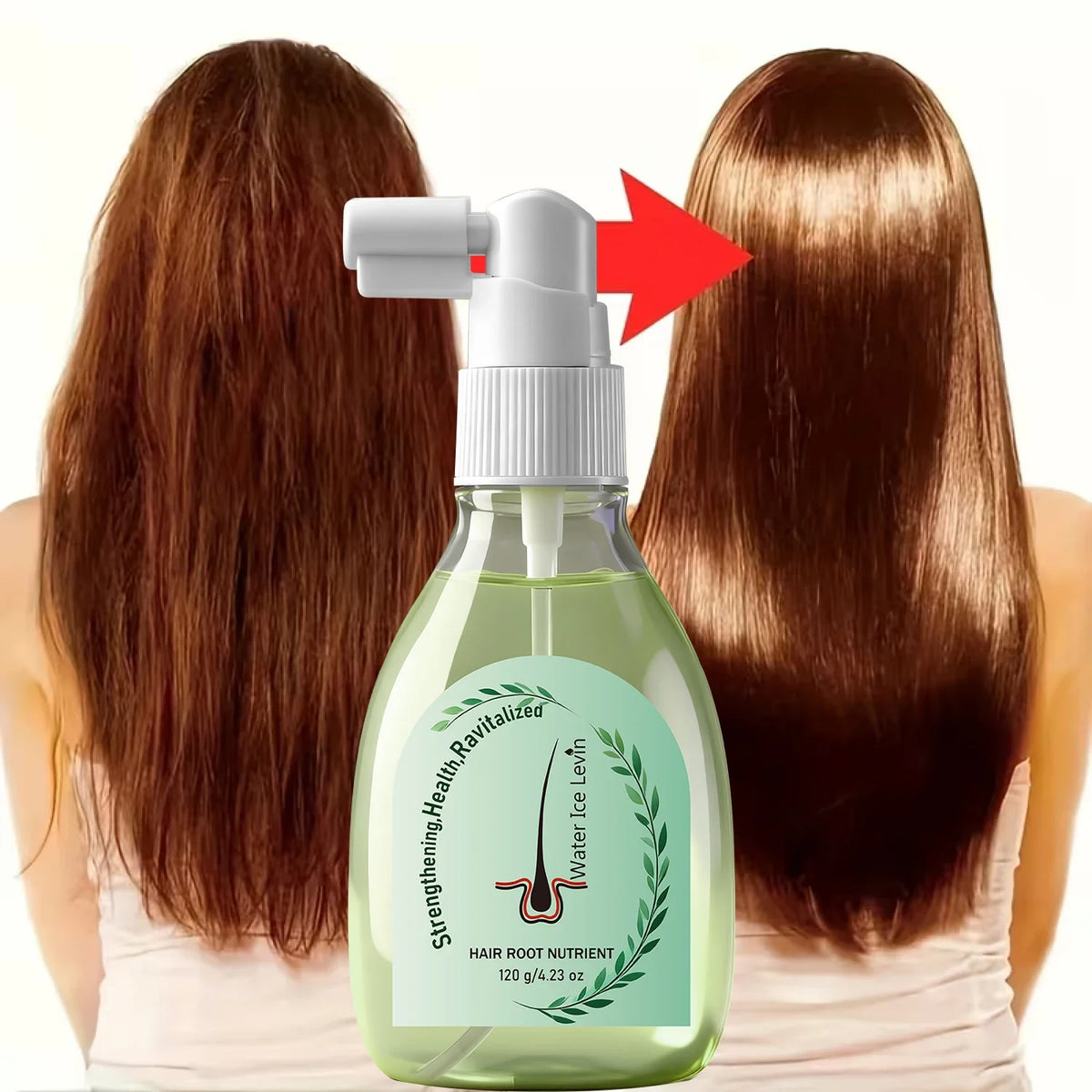 Rosemary Hair Spray – Hyaluronic Acid & Collagen Treatment