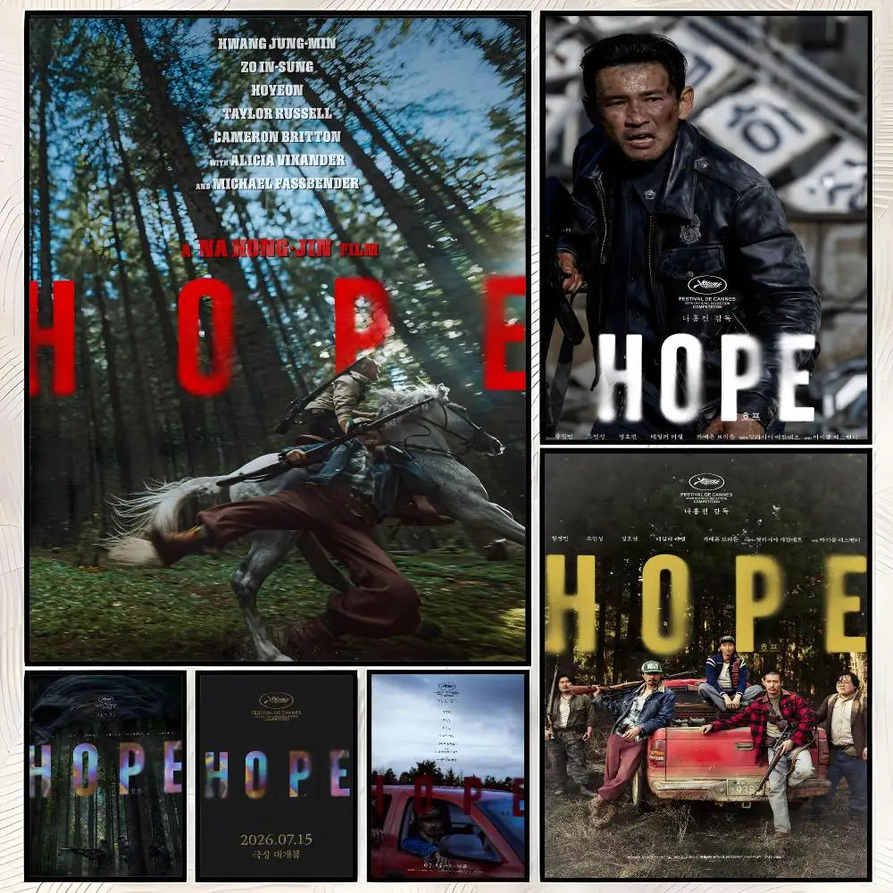 Movie H-Hope Self-Stick HD Wall Art Poster – Waterproof Decor
