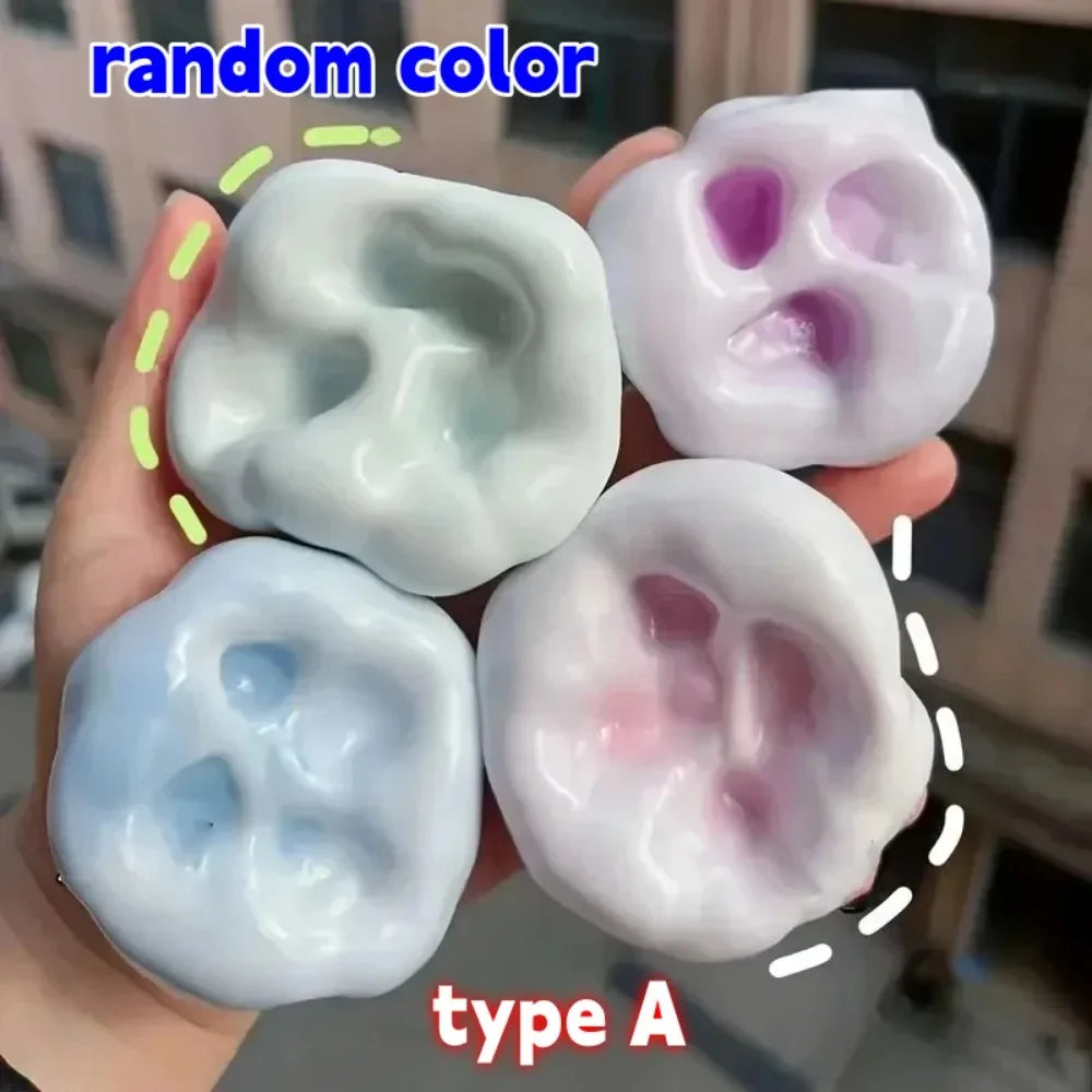 Squishy Jelly Sensory Fidget Ball – Slow-Flow Squeeze Toy