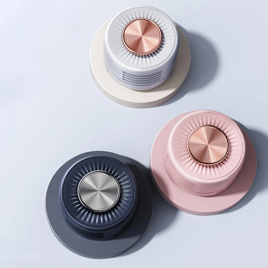 Portable Clip-On Fan – 360° Rechargeable USB Mini Desk Fan
