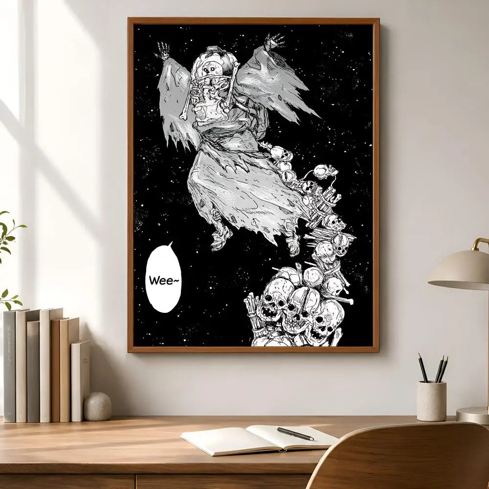 Dai Dark Anime Poster – Self-Adhesive Waterproof Wall Art