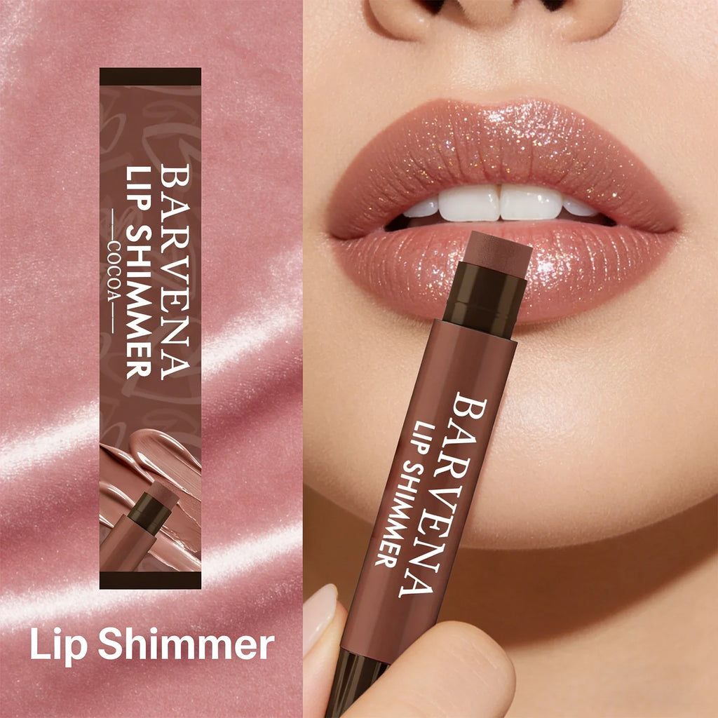 Cocoa Shimmer Lip Balm – Moisturizing, Non-Sticky Daily Lip Care