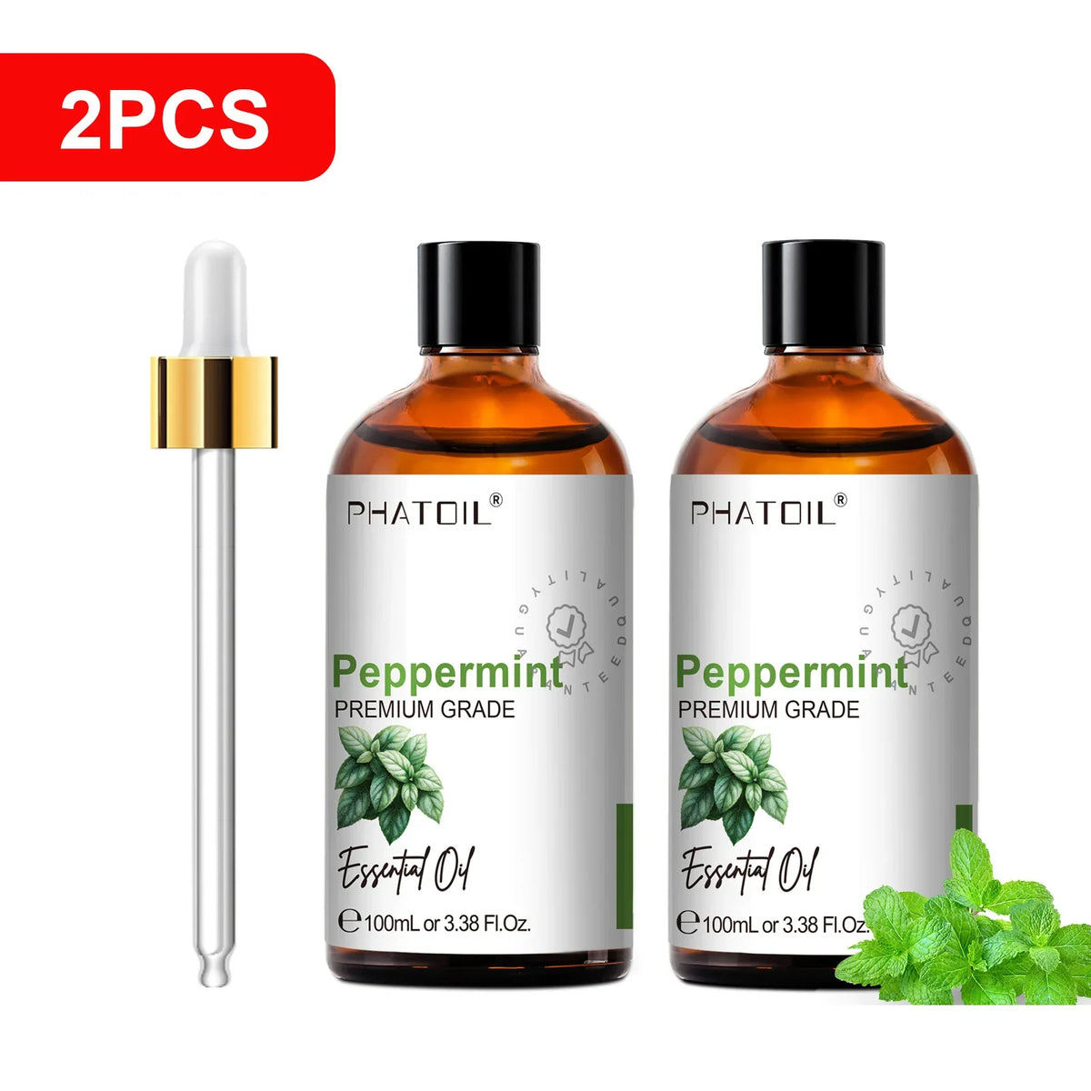 PHATOIL 100ml Pure Aromatherapy Essential Oil for Diffuser