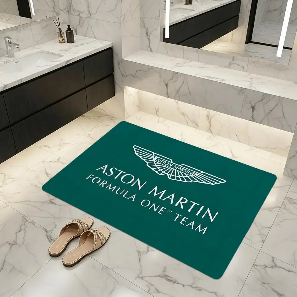 Diatomite Bath Mat – Quick-Dry, Anti-Slip, Sports Car Design