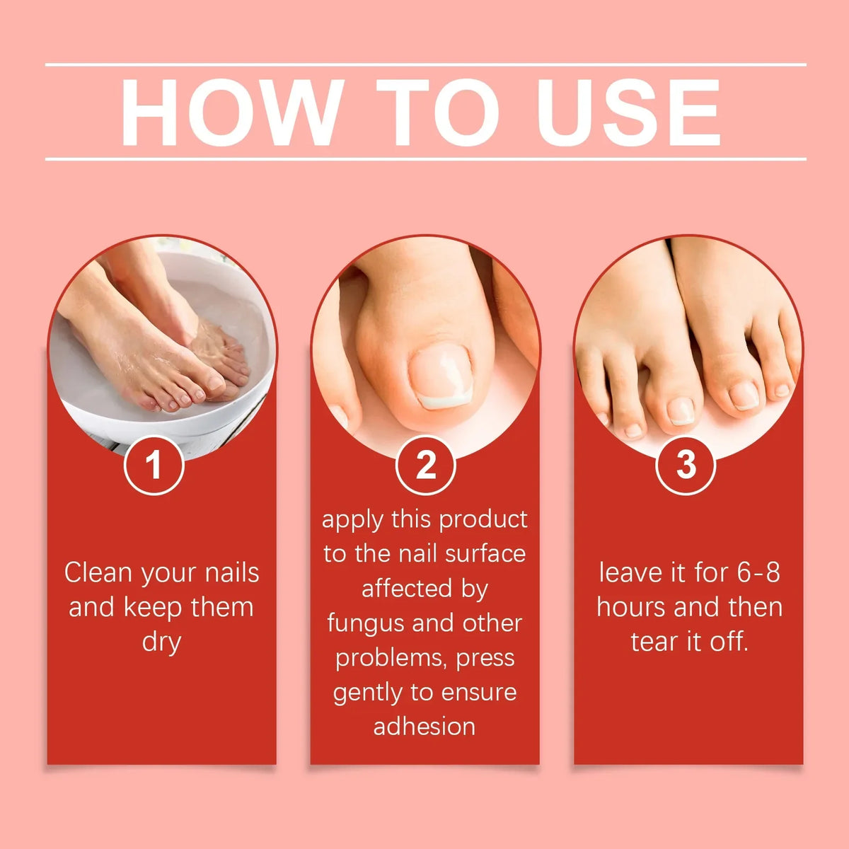 21-Piece Nail Care Patches – Softening & Nourishing Stickers