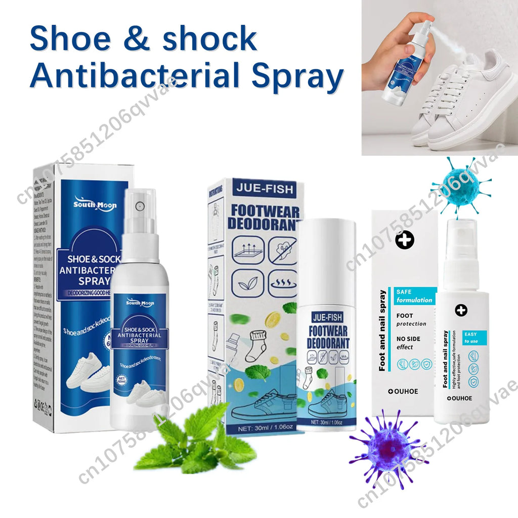 Shoe & Foot Deodorant Spray – Odor Eliminator 30ml