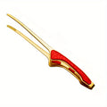 Stainless Steel Kitchen Tongs Serving Cooking Metal Food Non-slip