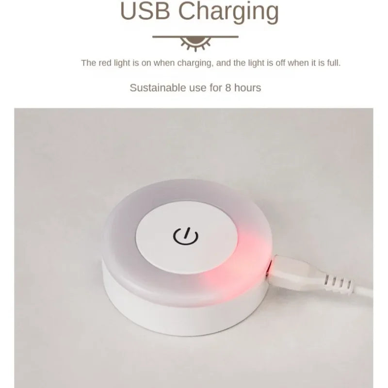 Mini LED Night Light | Rechargeable Wireless Wall Mood Lamp